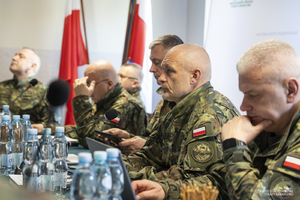 Odprawa roczna Bieszczadzkiego Oddziału SG w Ustrzykach Górnych