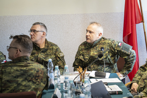 Odprawa roczna Bieszczadzkiego Oddziału SG w Ustrzykach Górnych