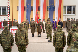 Uroczysty apel w BiOSG