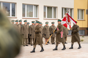 Uroczysty apel w BiOSG