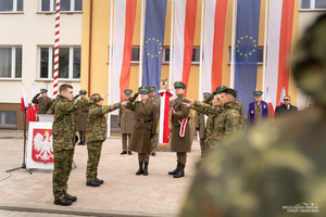 Uroczysty apel w BiOSG