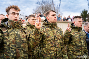 Uroczysty apel w BiOSG