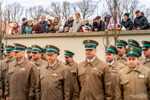 Uroczysty apel w BiOSG