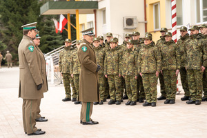 Uroczysty apel w BiOSG