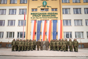 Uroczysty apel w BiOSG