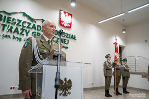 Wręczenie aktów mianowania na stopień kaprala w komendzie BiOSG