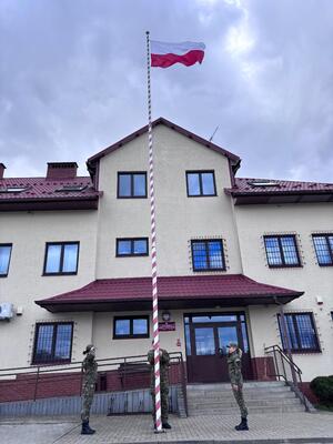 Święto flagi w podkarpackich placówkach SG 