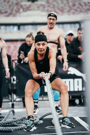 Zawody HYROX Warsaw 2026 Major z udziałem funkcjonariuszy i pracownicy BiOSG