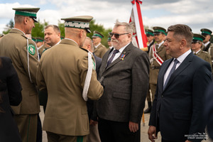 Uroczystość przy Stanicy Chreptiów