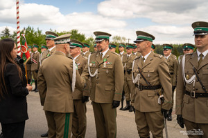 Uroczystość przy Stanicy Chreptiów