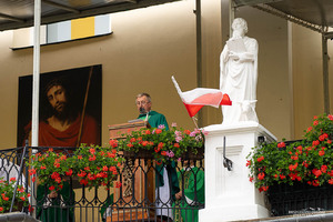 Uroczystości w Kalwarii Pacławskiej Uroczystości w Kalwarii Pacławskiej