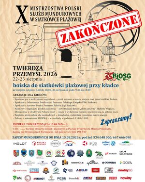 X Mistrzostwa Polski w Siatkówce Plażowej Służb Mundurowych Twierdza Przemyśl 2026