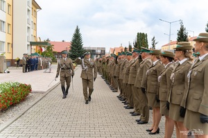 uroczysty apel w komendzie BiOSG uroczysty apel w komendzie BiOSG
