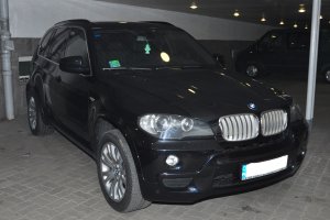 BMW X5 zatrzymane w Korczowej 
