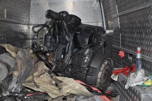 Silnik z kradzionego Mercedesa zatrzymany w Medyce 